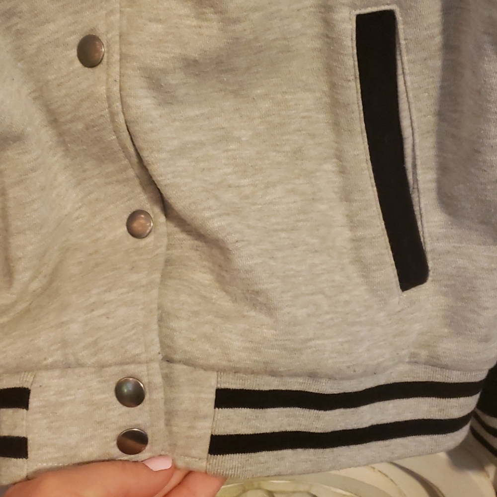 Button Down Jacket W/Cute Patches - image 8